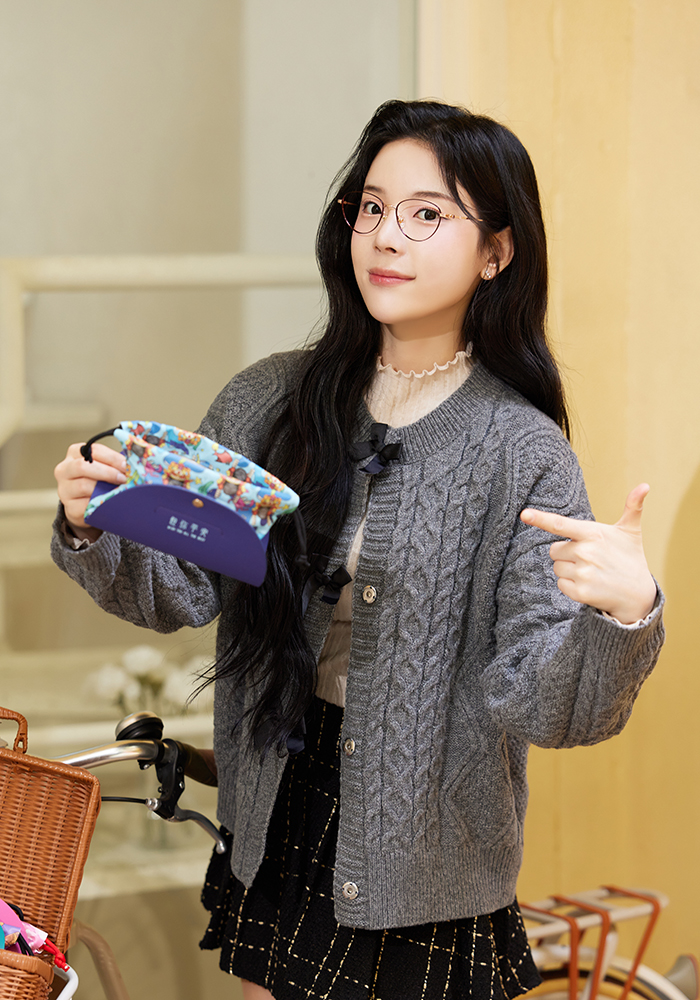 北港朝天宮 | 媽祖- 祈安聖杯半圓框眼鏡 | 平安紅