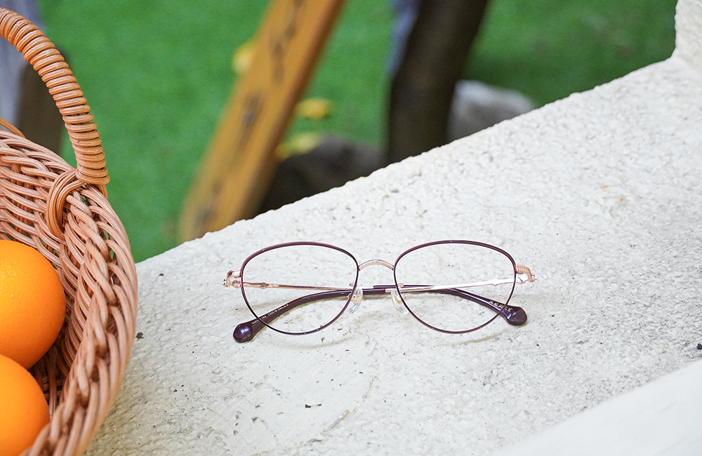 北港朝天宮 | 媽祖- 祈安聖杯半圓框眼鏡 | 平安紅