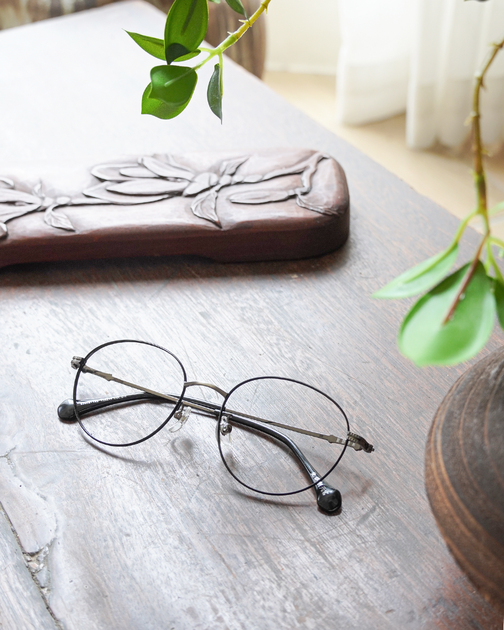 北港朝天宮 | 媽祖- 祈願成真圓框眼鏡 | 康泰黑