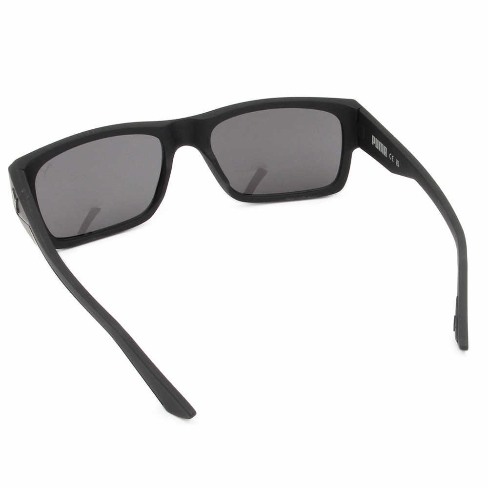 PUMA | 潮流設計長方框太陽眼鏡 | 神秘黑