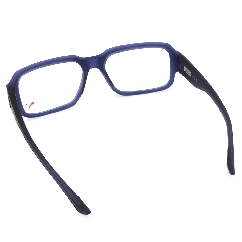 PUMA | 無畏之巔長方框眼鏡 | 極藍