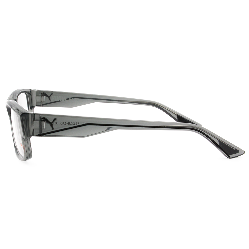 PUMA | 睿智卓越長方框眼鏡 | 冰霧灰