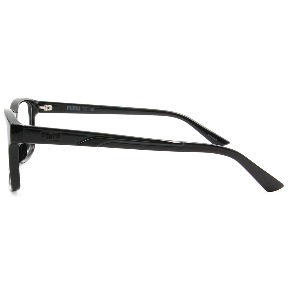 PUMA | 流線力學方框眼鏡 | 疾馳黑 