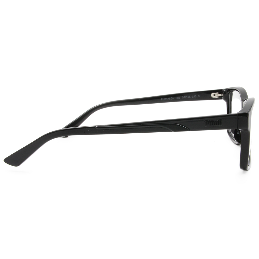 PUMA | 流線力學方框眼鏡 | 疾馳黑 