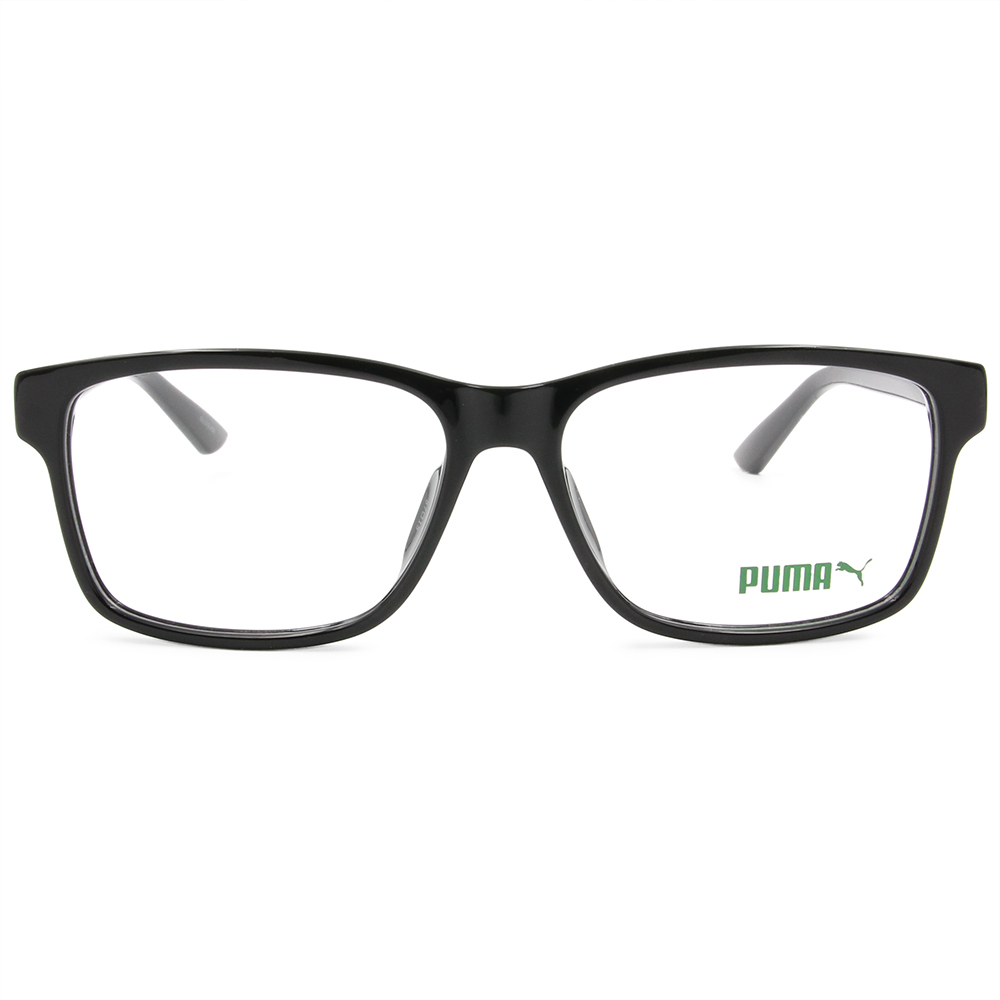 PUMA | 流線力學方框眼鏡 | 疾馳黑 