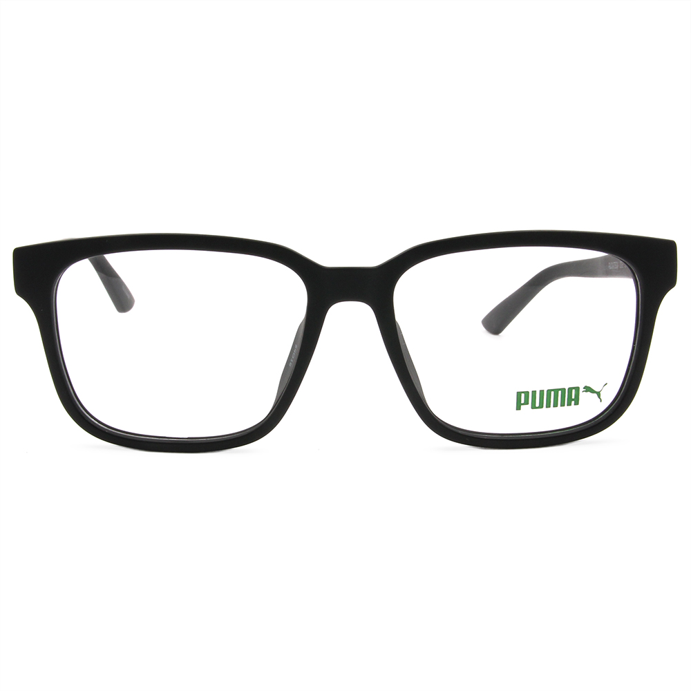 PUMA | 街頭風格方框眼鏡 | 熾紅黑