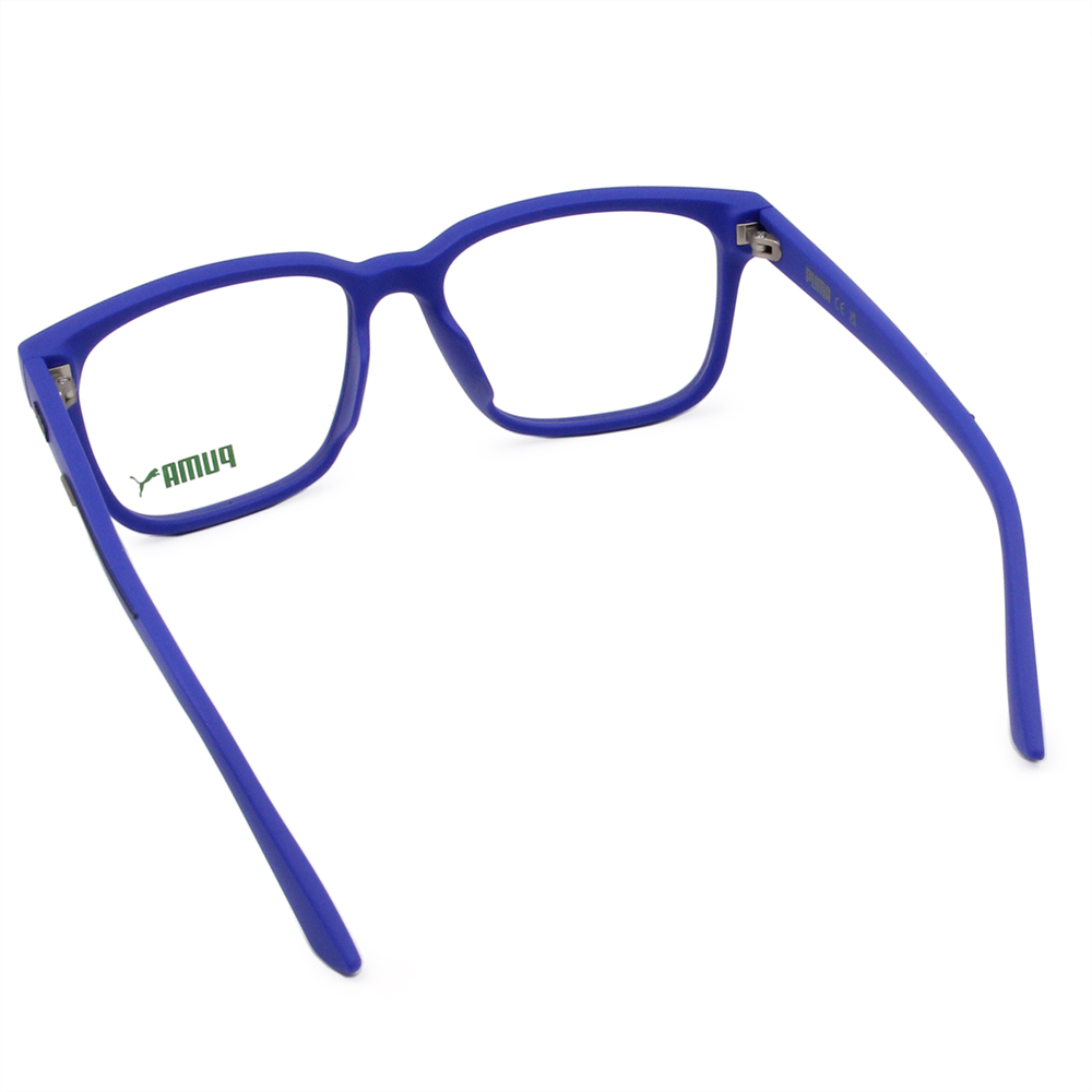 PUMA | 街頭風格方框眼鏡 | 焦點藍