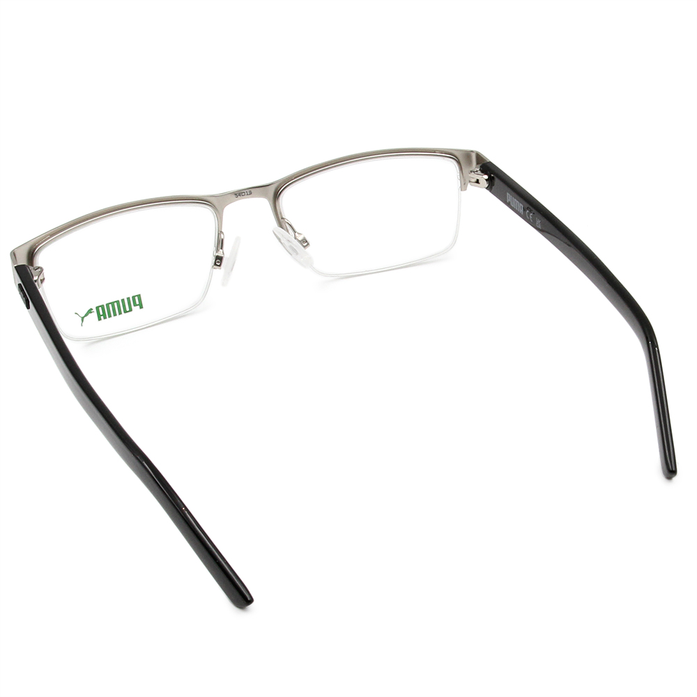 PUMA | 斯文有禮眉型框眼鏡 | 珍珠白