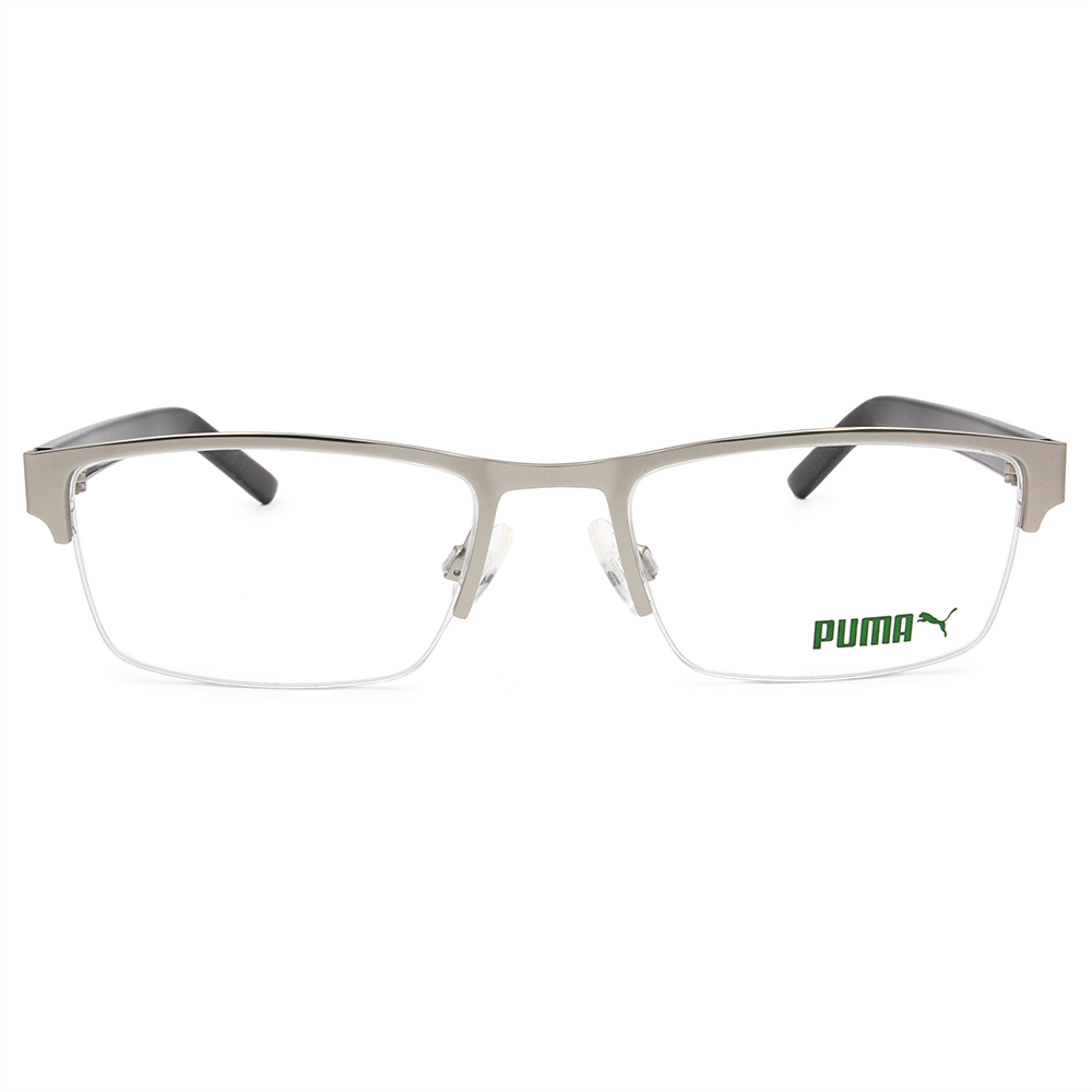 PUMA | 斯文有禮眉型框眼鏡 | 珍珠白