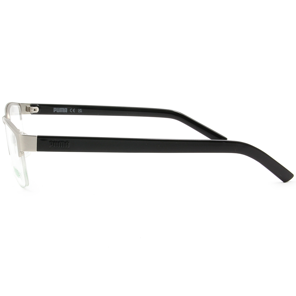 PUMA | 斯文有禮眉型框眼鏡 | 珍珠白