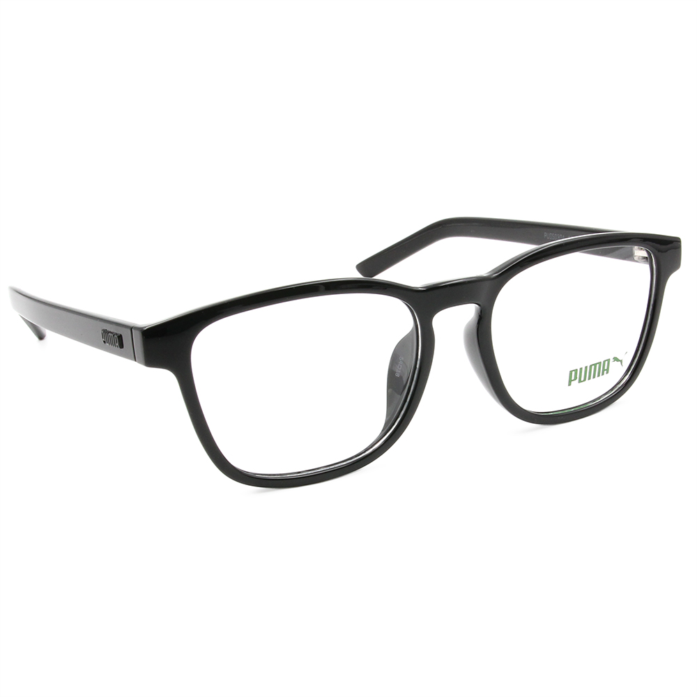 PUMA | 曜石之瞳圓框眼鏡 | 格調黑