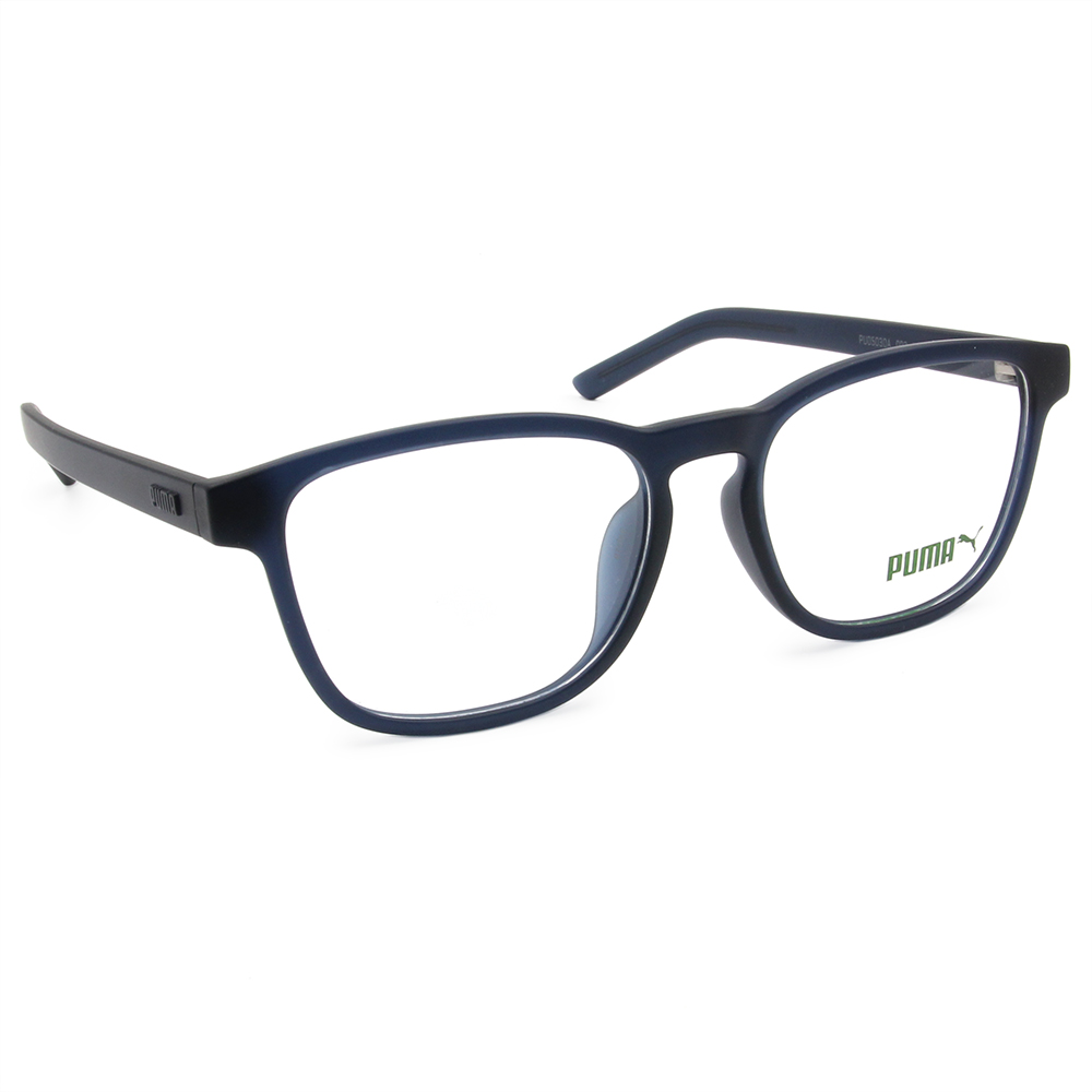 PUMA | 曜石之瞳圓框眼鏡 | 寶石藍