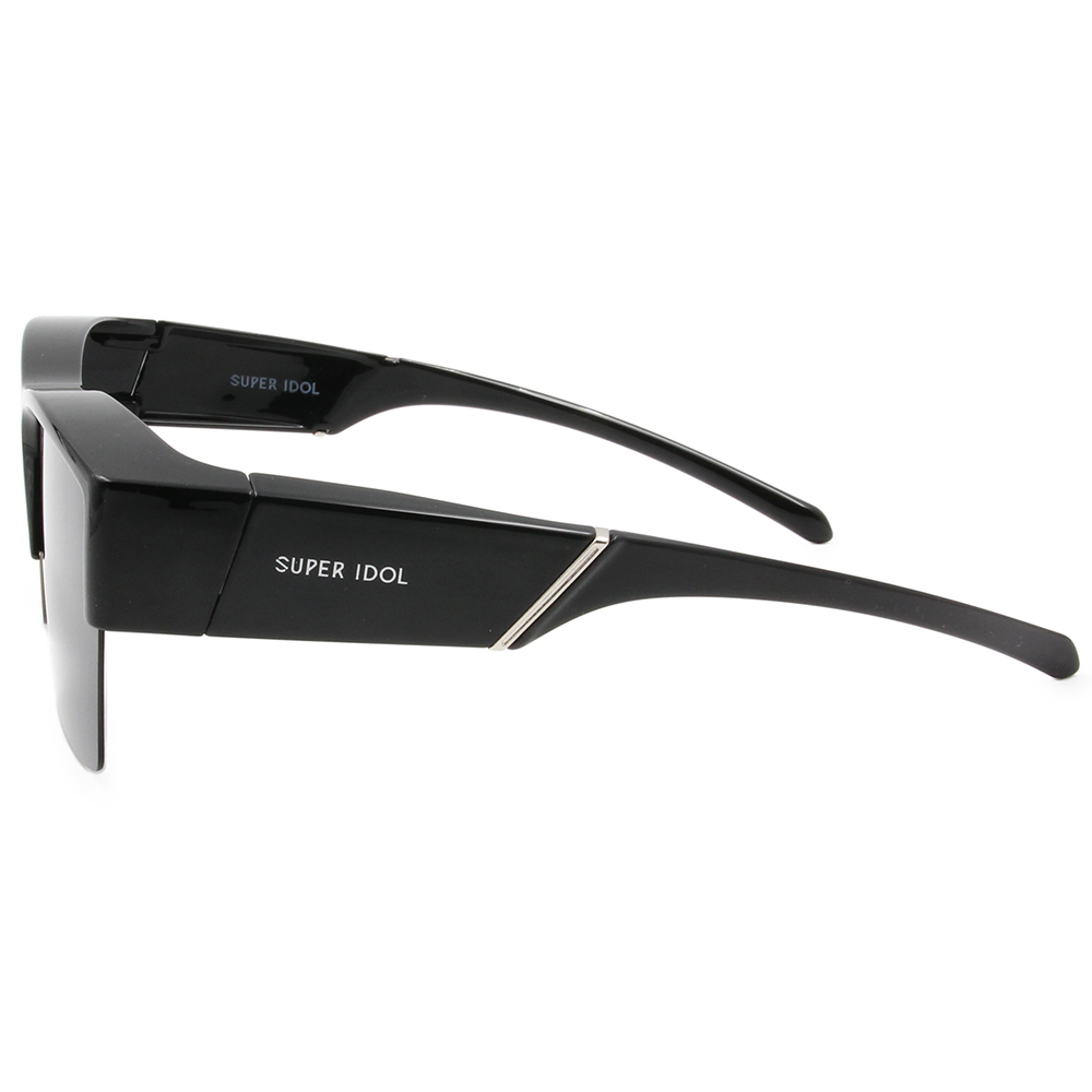 SUPER IDOL | 套鏡 |  潮流魅力方框太陽眼鏡 | 非凡黑