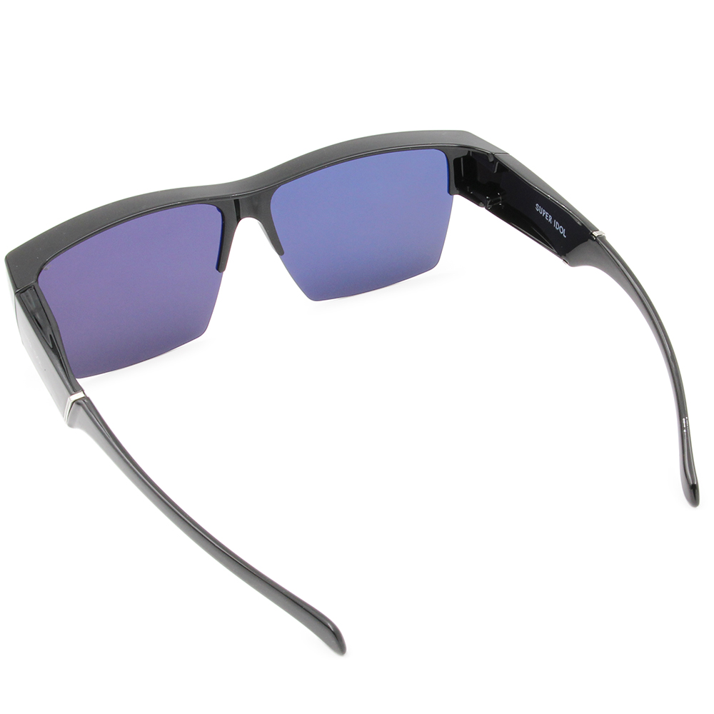 SUPER IDOL | 套鏡 |  潮流魅力方框太陽眼鏡 | 非凡黑