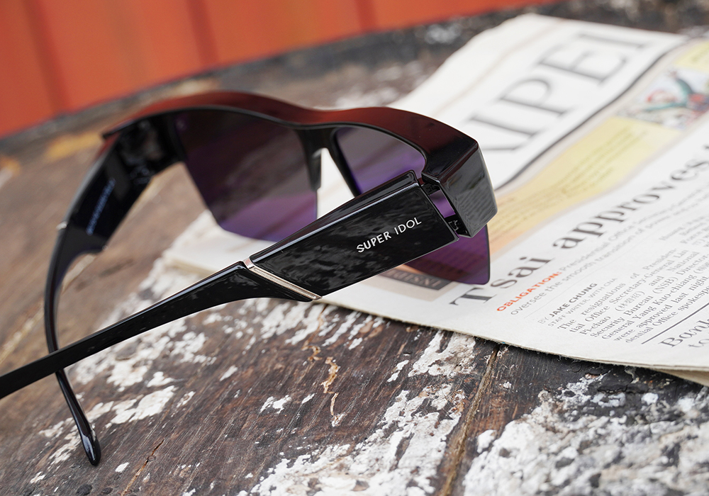 SUPER IDOL | 套鏡 |  潮流魅力方框太陽眼鏡 | 非凡黑