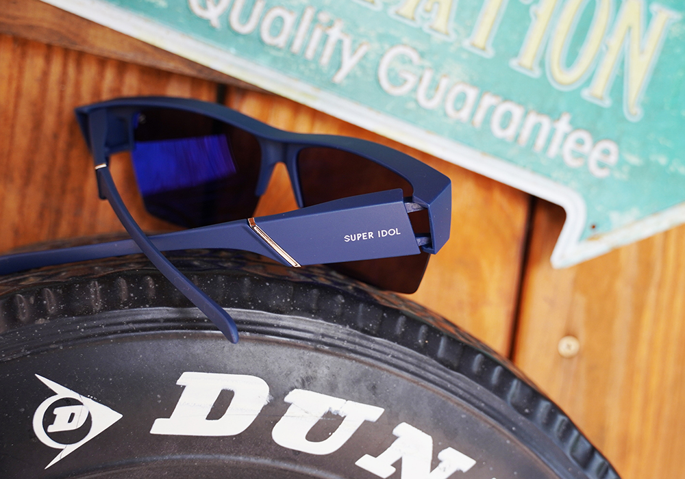 SUPER IDOL | 套鏡 |  潮流魅力方框太陽眼鏡 | 魅力藍