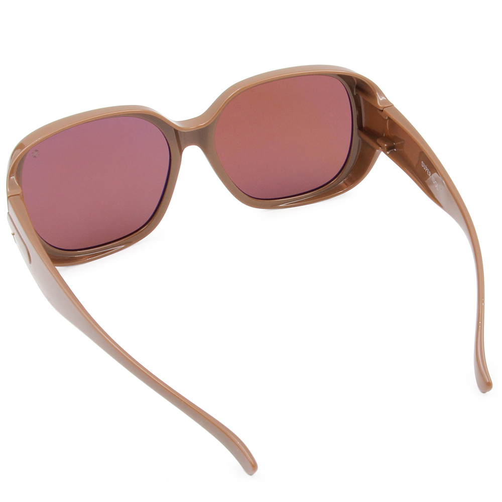 SUPER IDOL | 套鏡 | 明星氣質方框太陽眼鏡 | 焦糖棕