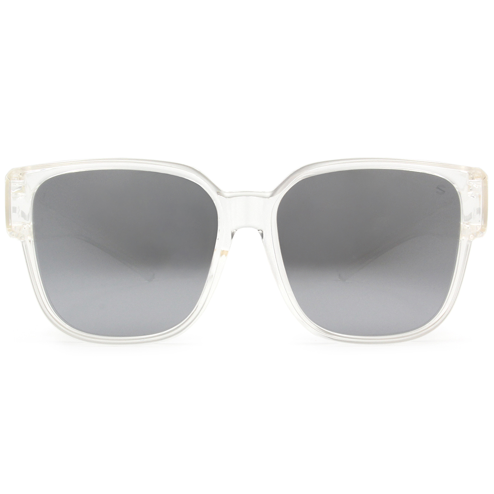 SUPER IDOL | 套鏡 | 日誌時光方框太陽眼鏡 | 淨白透