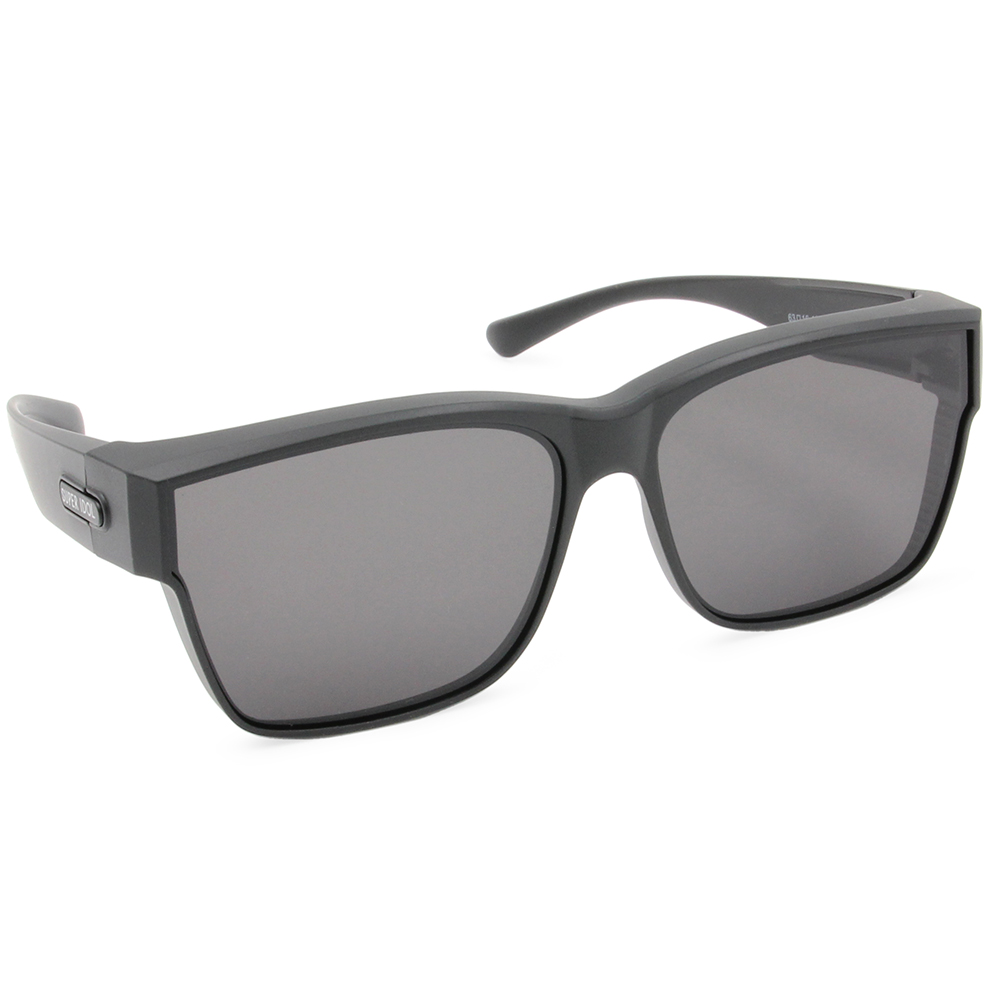 SUPER IDOL | 套鏡 | 極簡美學長方框太陽眼鏡 | 時代黑