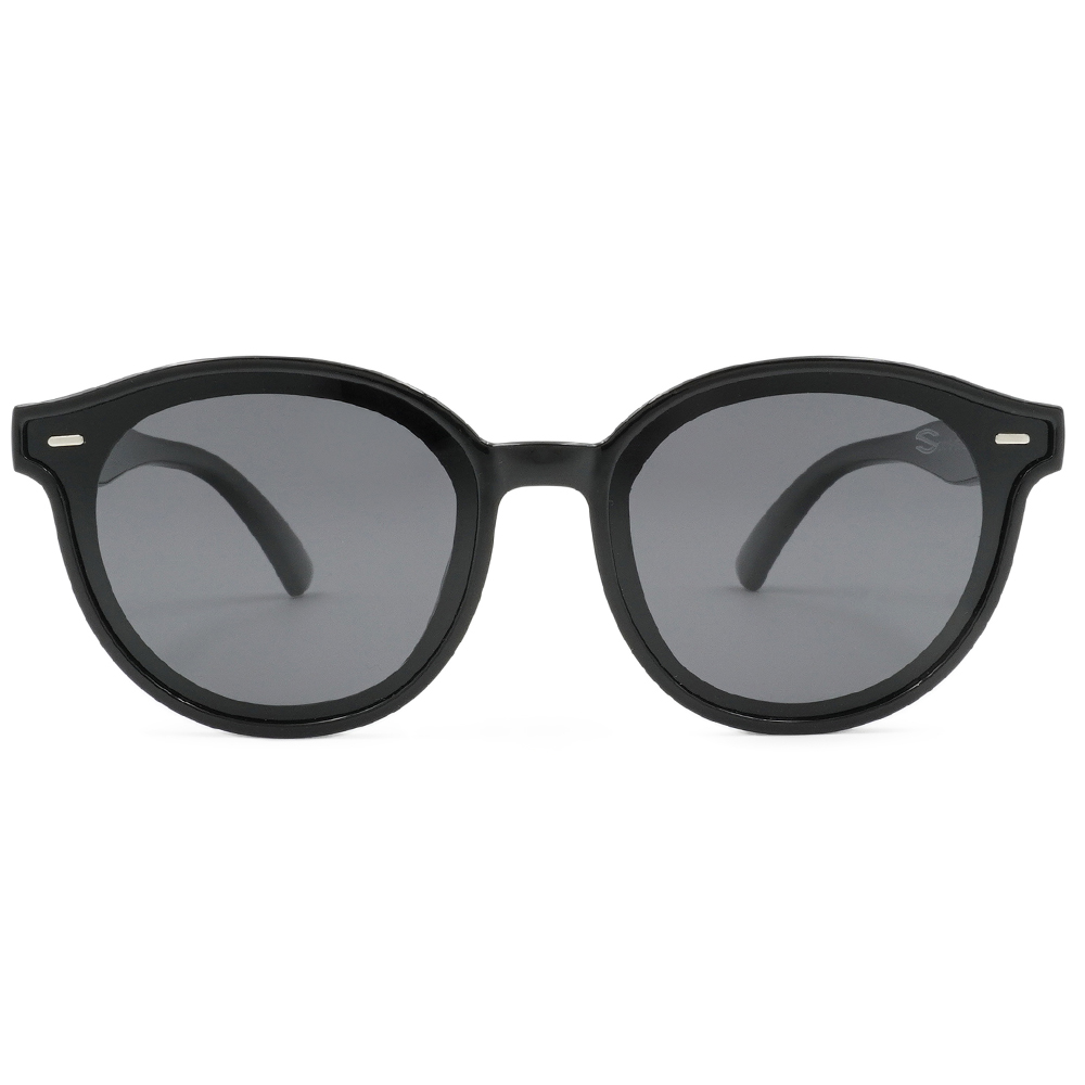 SUPER IDOL | 兒童款‧童趣樂園多邊框太陽眼鏡 | 酷寶黑