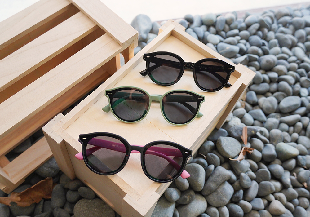 SUPER IDOL | 兒童款‧童趣樂園多邊框太陽眼鏡 | 酷寶黑