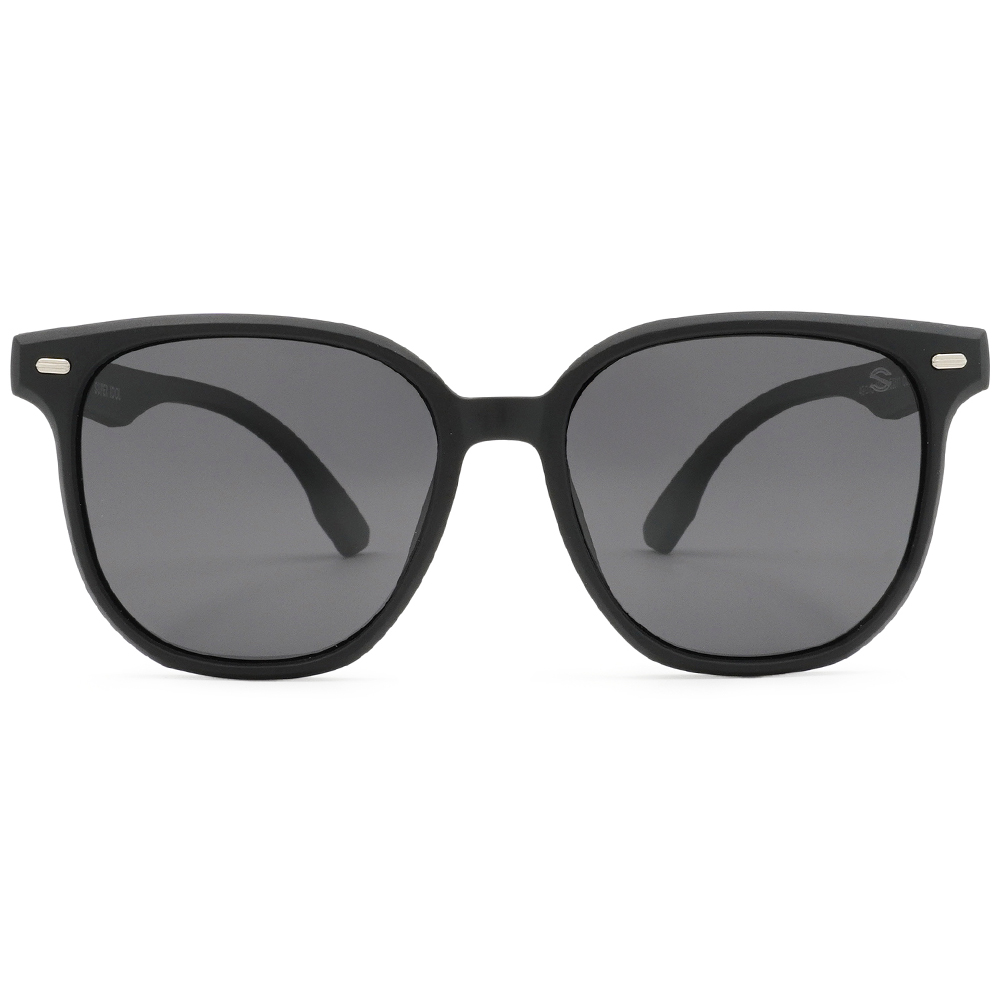 SUPER IDOL | 兒童款‧夢幻泡泡多邊框太陽眼鏡 | 帥氣黑