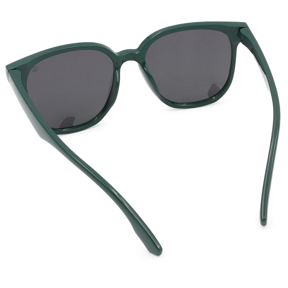 SUPER IDOL | 兒童款‧夢幻泡泡多邊框太陽眼鏡 | 活潑綠