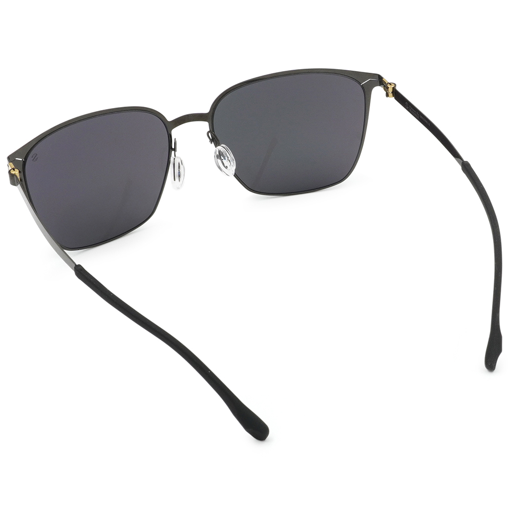 SUPER IDOL | 風度翩翩長方框太陽眼鏡 | 紳士黑