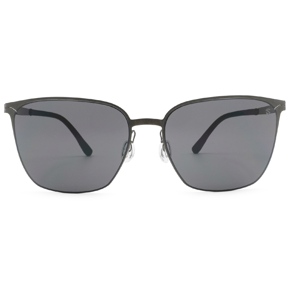 SUPER IDOL | 風度翩翩長方框太陽眼鏡 | 紳士黑