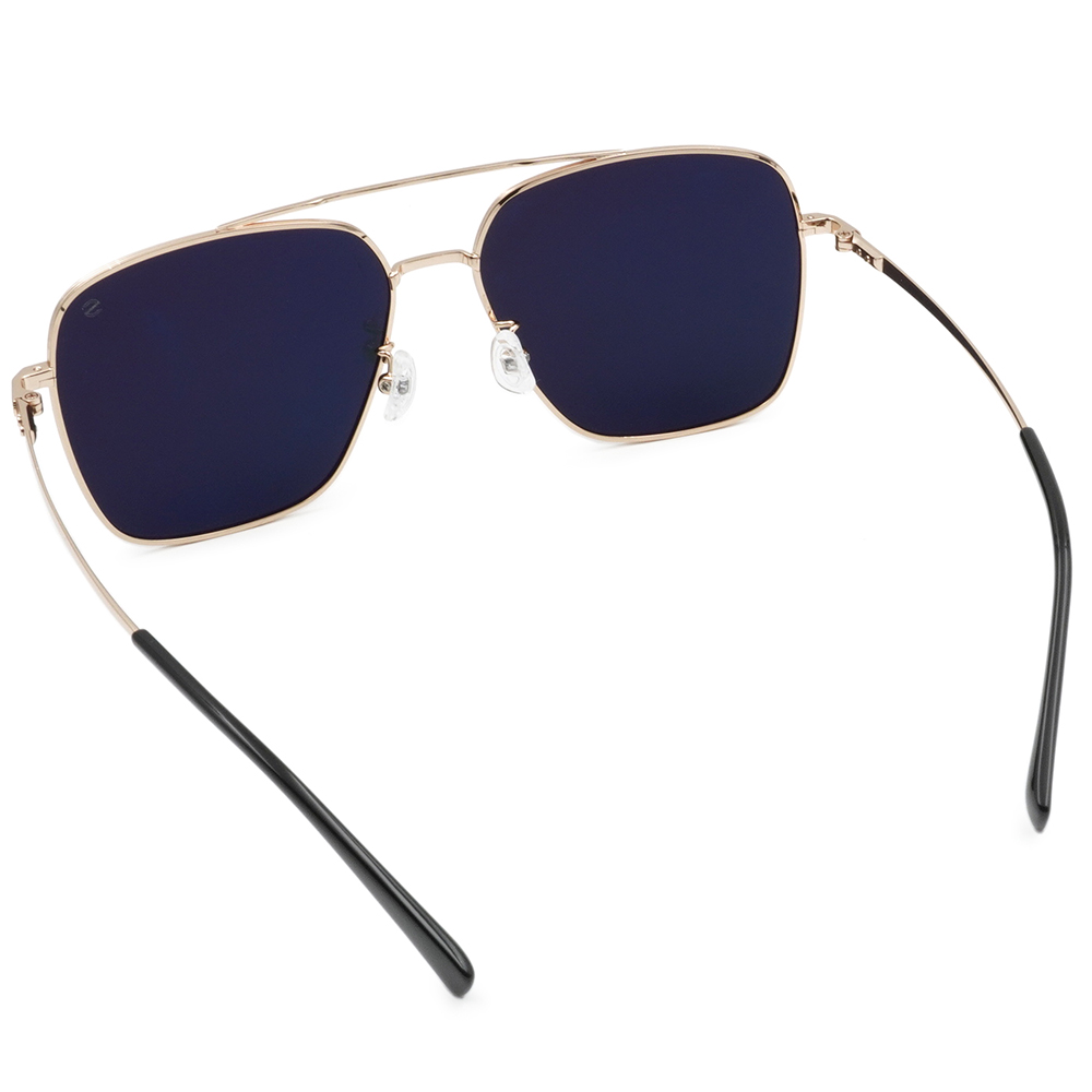 SUPER IDOL | 美式雙槓飛行框太陽眼鏡 | 現代黑金