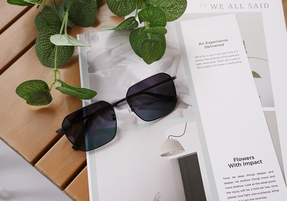 SUPER IDOL | 商業菁英方框太陽眼鏡 | 紳士灰