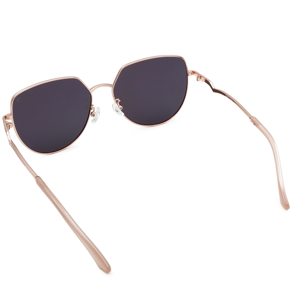 SUPER IDOL | 都市品味多邊框太陽眼鏡 | 櫻花粉