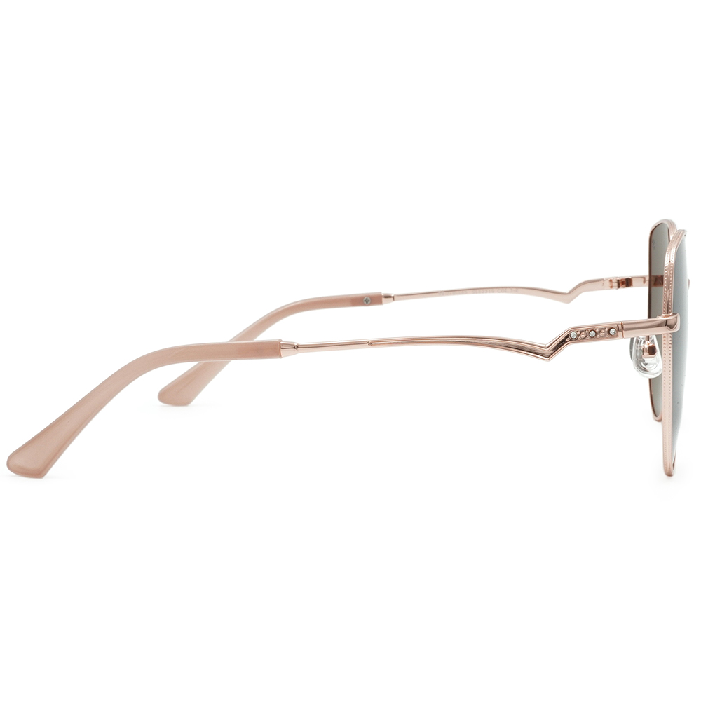 SUPER IDOL | 都市品味多邊框太陽眼鏡 | 櫻花粉