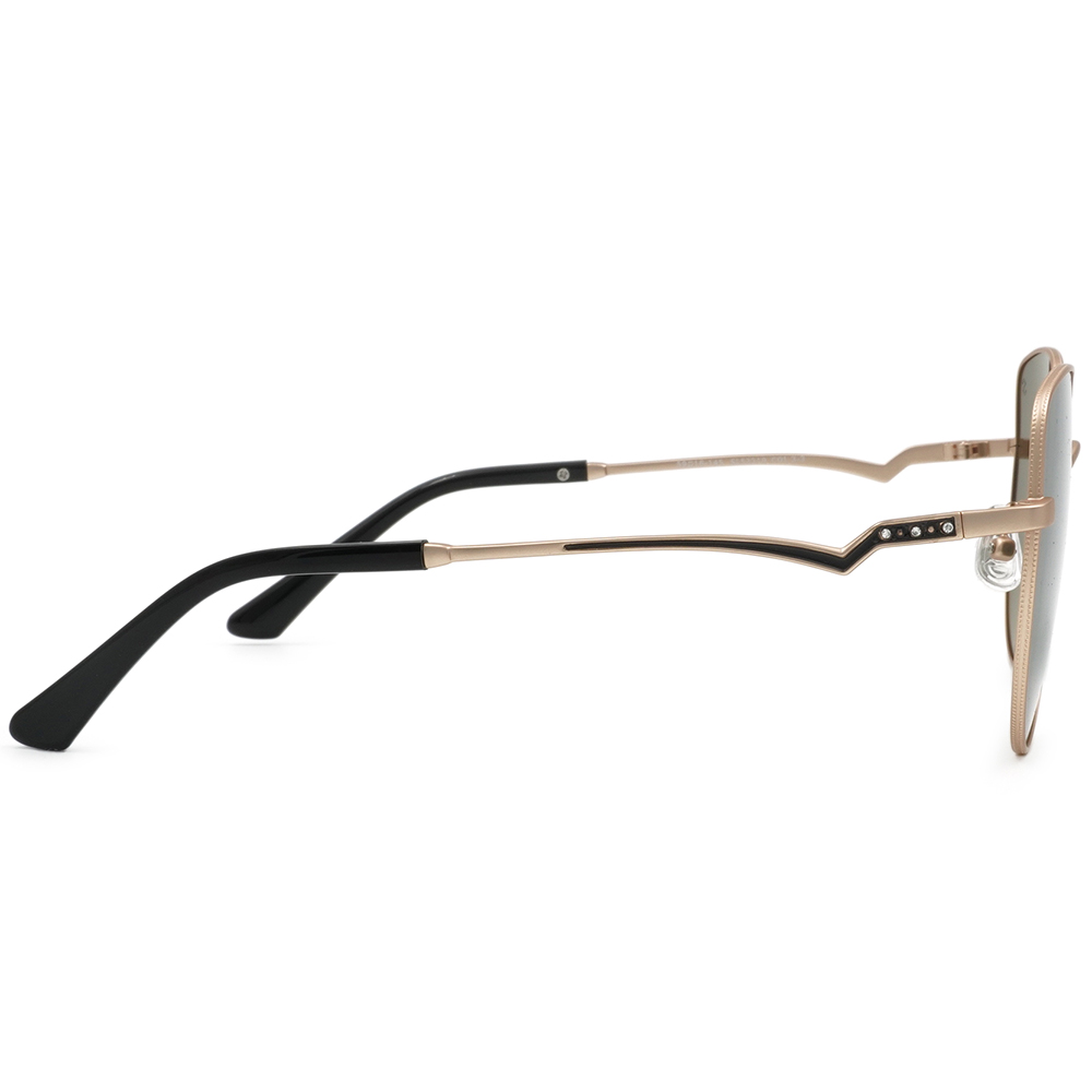 SUPER IDOL | 都市品味多邊框太陽眼鏡 | 典雅金