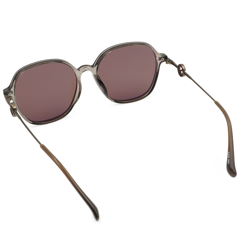 SUPER IDOL | 勢如流星方框太陽眼鏡 | 靡夜棕