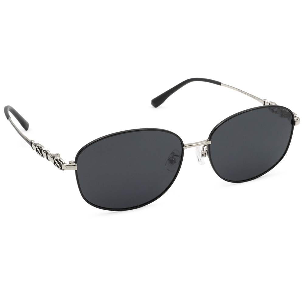 SUPER IDOL | 心動旋律橢圓框太陽眼鏡 | 簡單灰