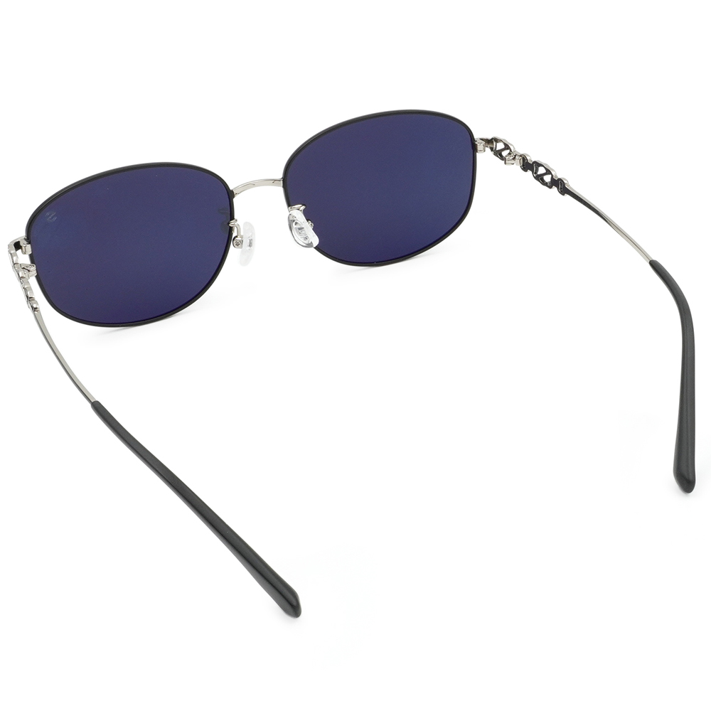 SUPER IDOL | 心動旋律橢圓框太陽眼鏡 | 簡單灰