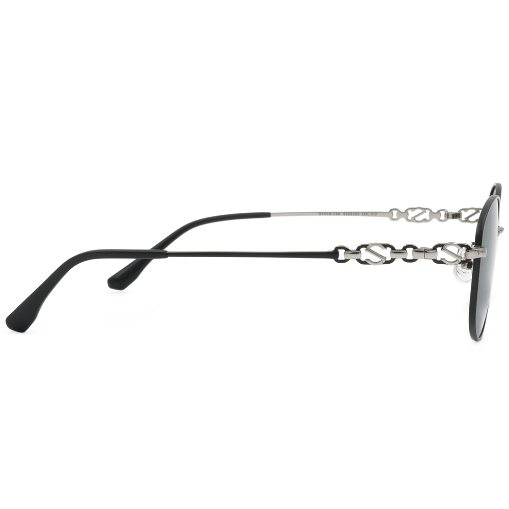 SUPER IDOL | 心動旋律橢圓框太陽眼鏡 | 簡單灰