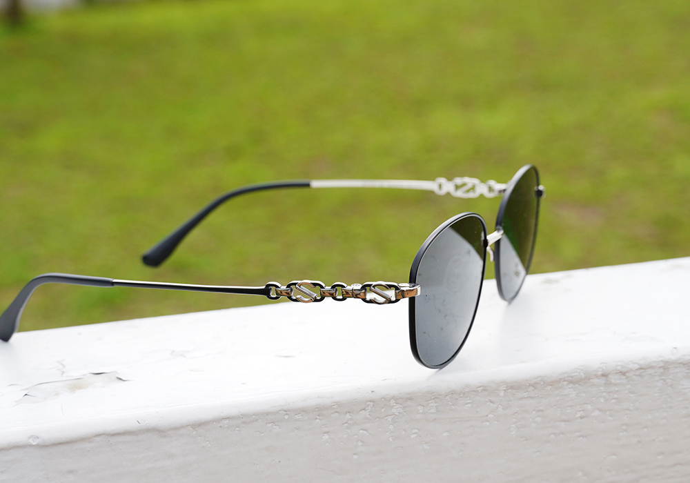 SUPER IDOL | 心動旋律橢圓框太陽眼鏡 | 簡單灰