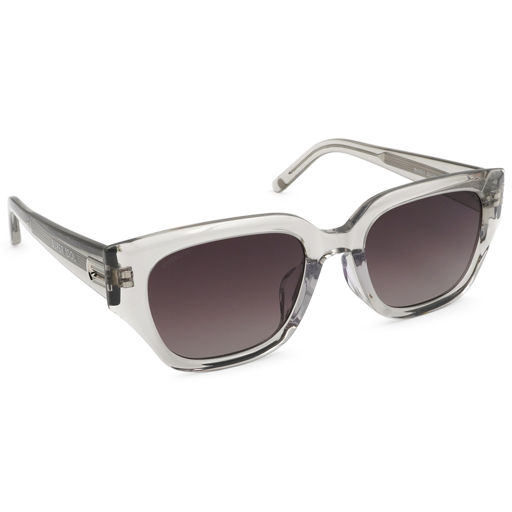 SUPER IDOL | 萬眾矚目長方框太陽眼鏡 | 晨曦透灰