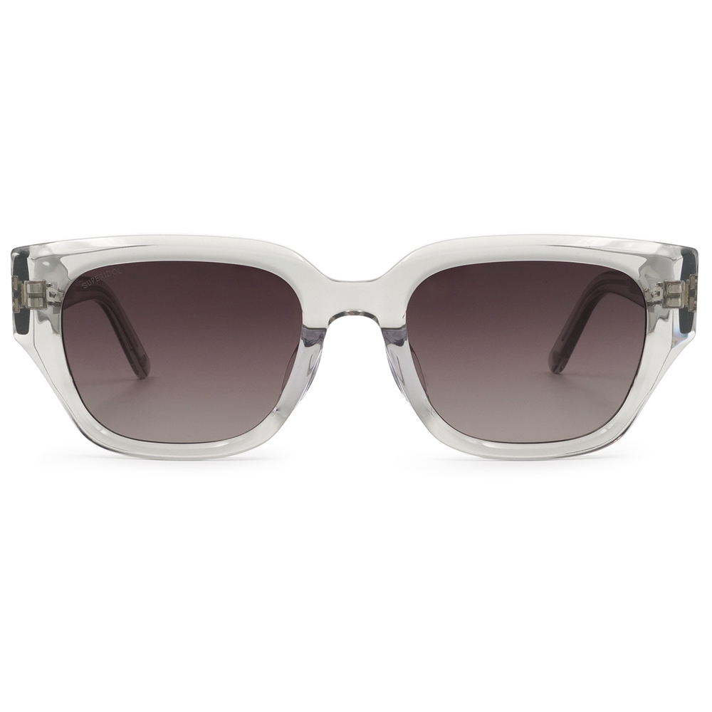 SUPER IDOL | 萬眾矚目長方框太陽眼鏡 | 晨曦透灰