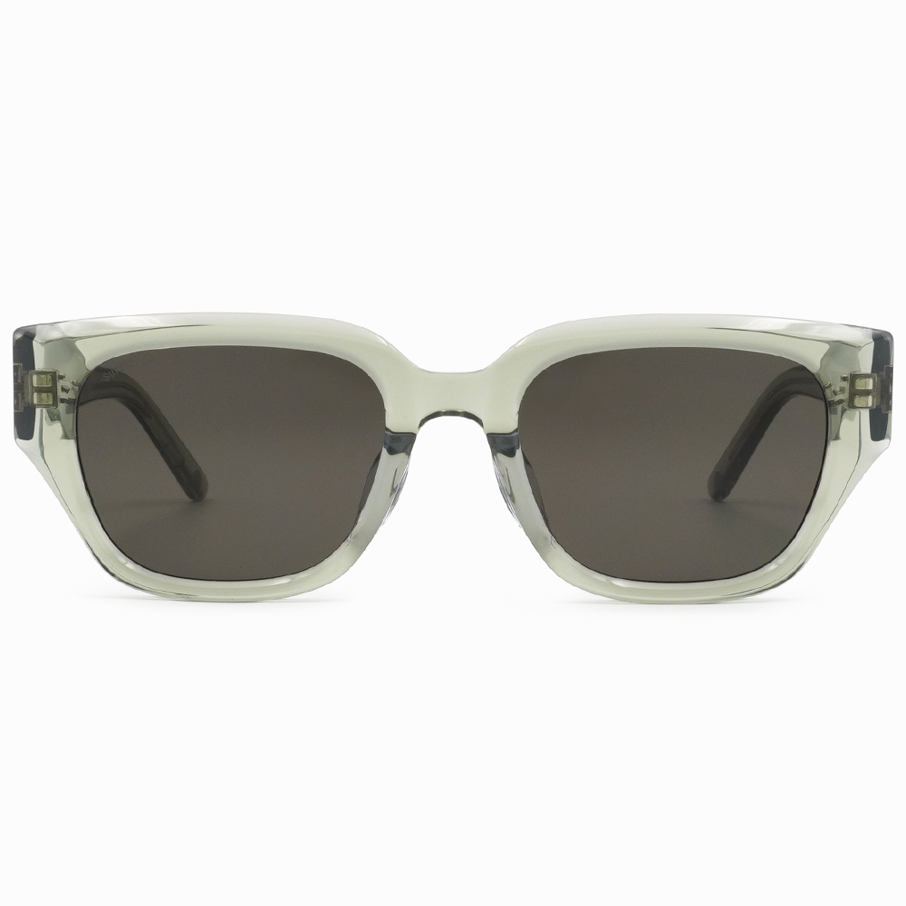 SUPER IDOL | 萬眾矚目長方框太陽眼鏡 | 透雲灰