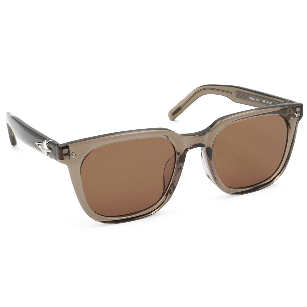 SUPER IDOL | 星辰及你長方框太陽眼鏡 | 曙光茶灰