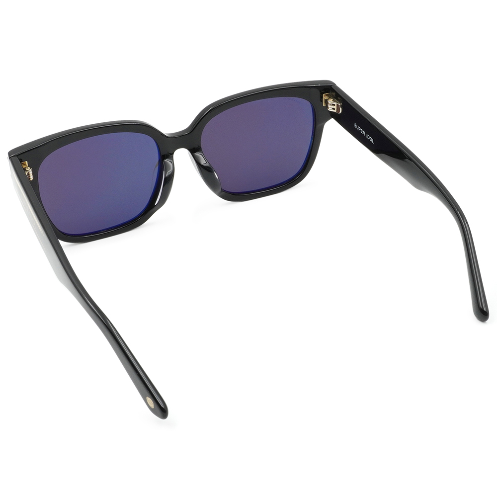 SUPER IDOL | 活力元氣長方框太陽眼鏡 | 亮眼黑