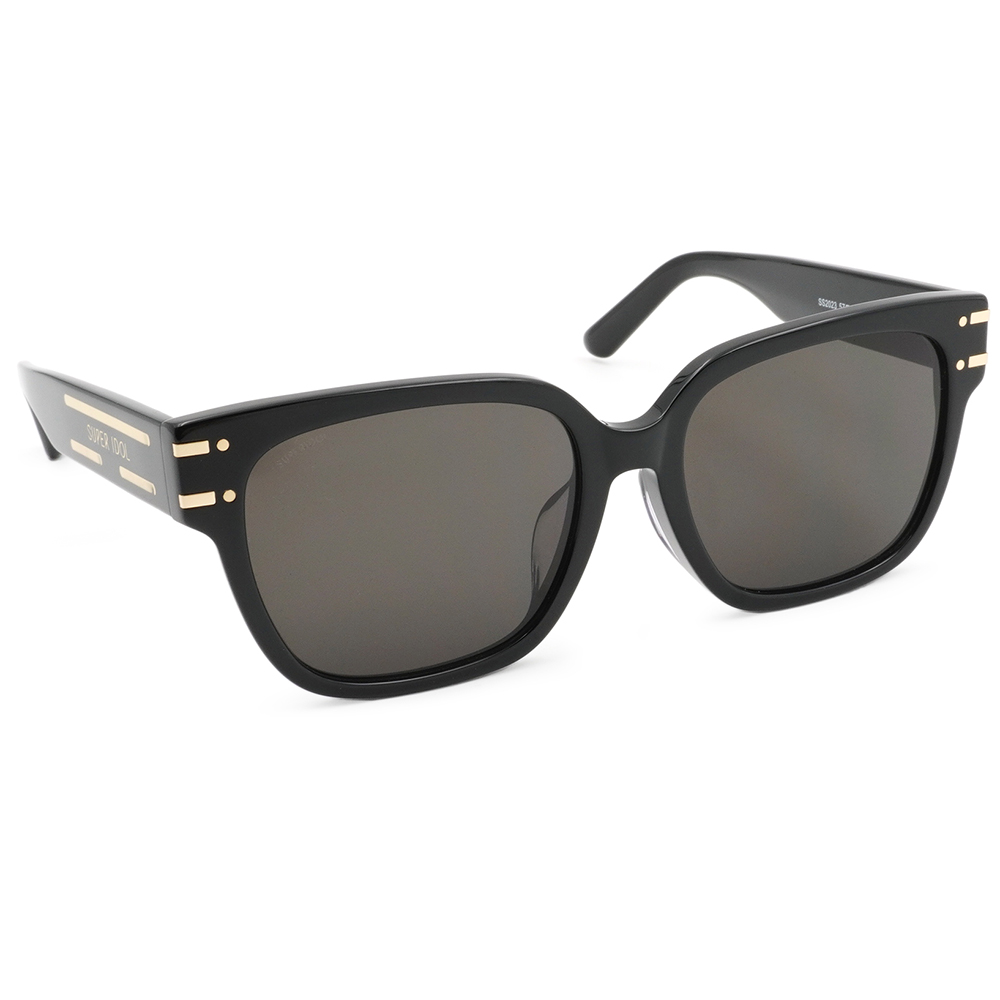 SUPER IDOL | 活力元氣長方框太陽眼鏡 | 亮眼黑