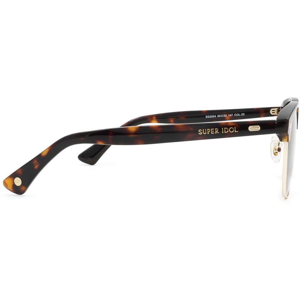 SUPER IDOL | 街頭個性眉框太陽眼鏡 | 個性玳瑁