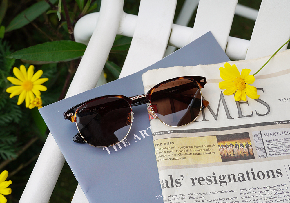 SUPER IDOL | 街頭個性眉框太陽眼鏡 | 個性玳瑁