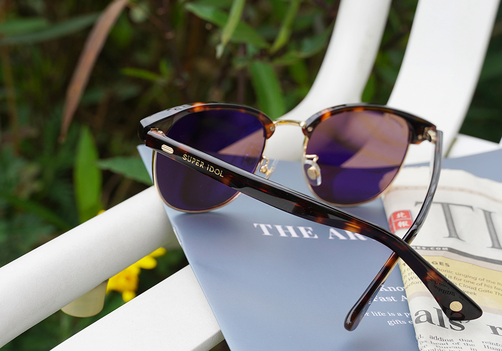 SUPER IDOL | 街頭個性眉框太陽眼鏡 | 個性玳瑁