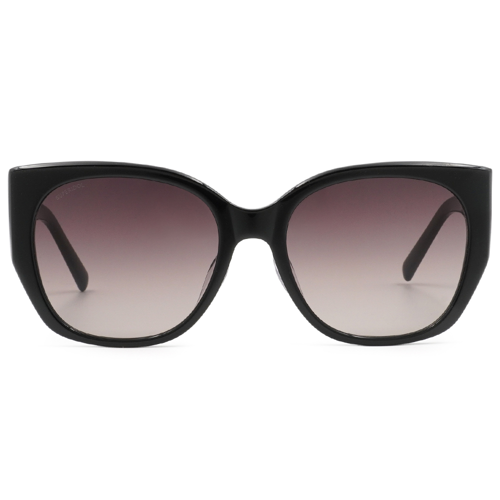 SUPER IDOL | 海邊度假大方框太陽眼鏡 | 愜意黑