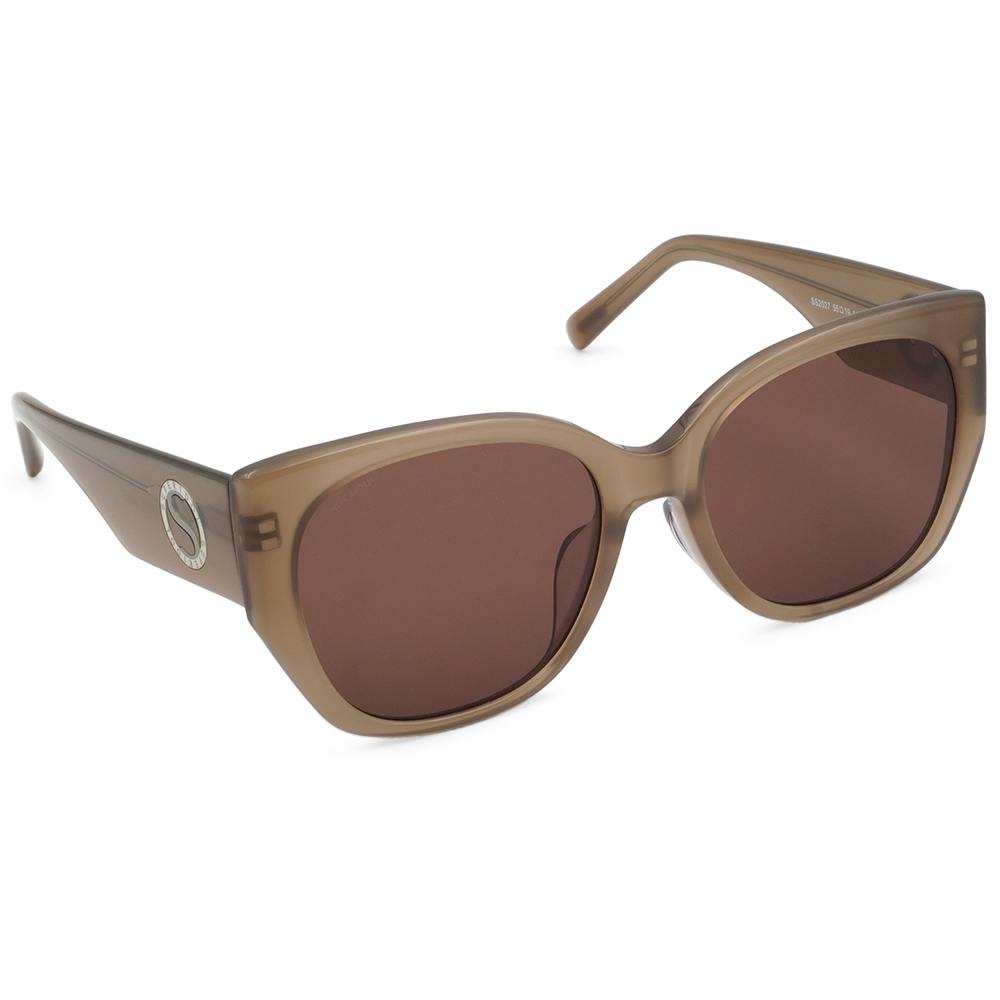 SUPER IDOL | 海邊度假大方框太陽眼鏡 | 可可棕